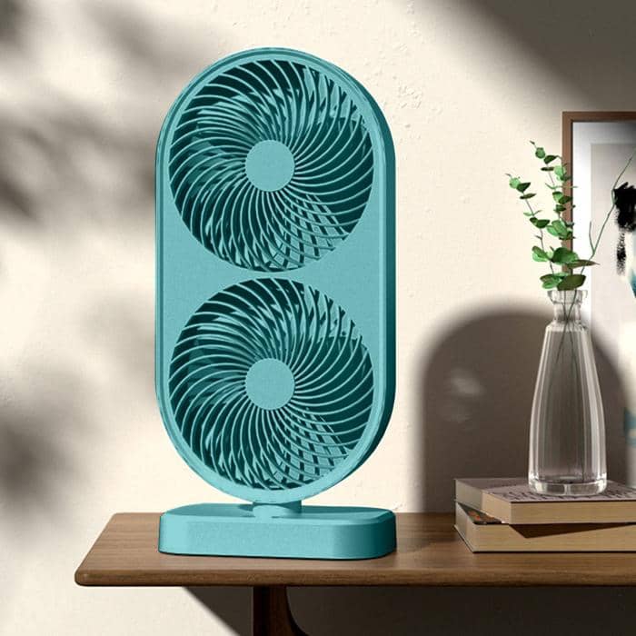 1780494055-67ee6ce7b135a 120° Adjustable High Speed Portable Double Head Desk Fan Rechargeable Fan with 4 Speeds Cooling Fan_000280 - Image 1
