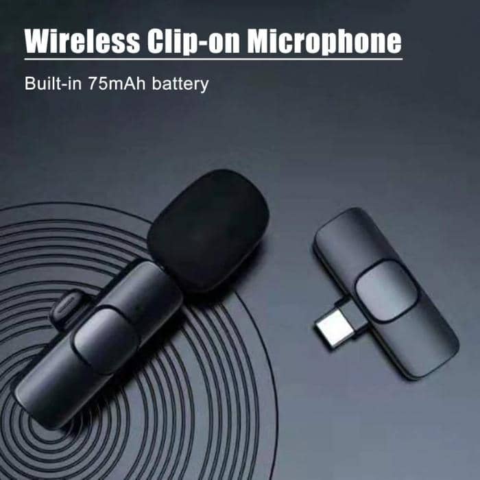 1780494519-62d3e3b19dcca K8 Wireless Microphone (Type c) - Image 1