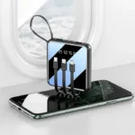20000 MAH Powerbank with LED Display and All in One Cable set - Image 4